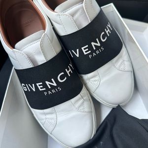 Givenchy City Strap Sneakers White & Black